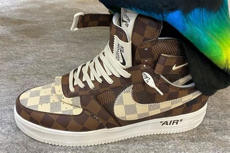 nike louis vuitton air force|Nike Air Force 1 boots.